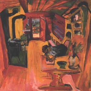 Alpine Kitchen by Ernst Ludwig Kirchner